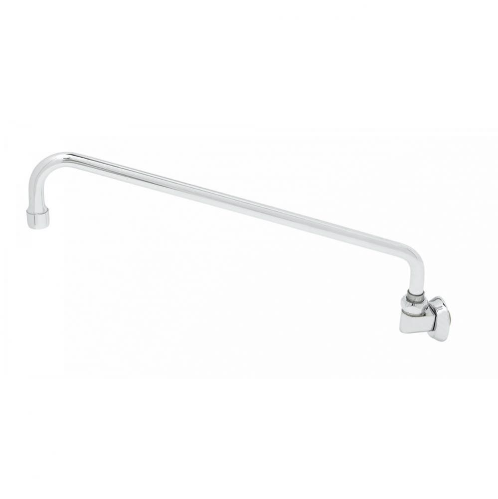 Swivel Nozzle, Wall Mount, 16'' Swing Nozzle, Stream Regulator