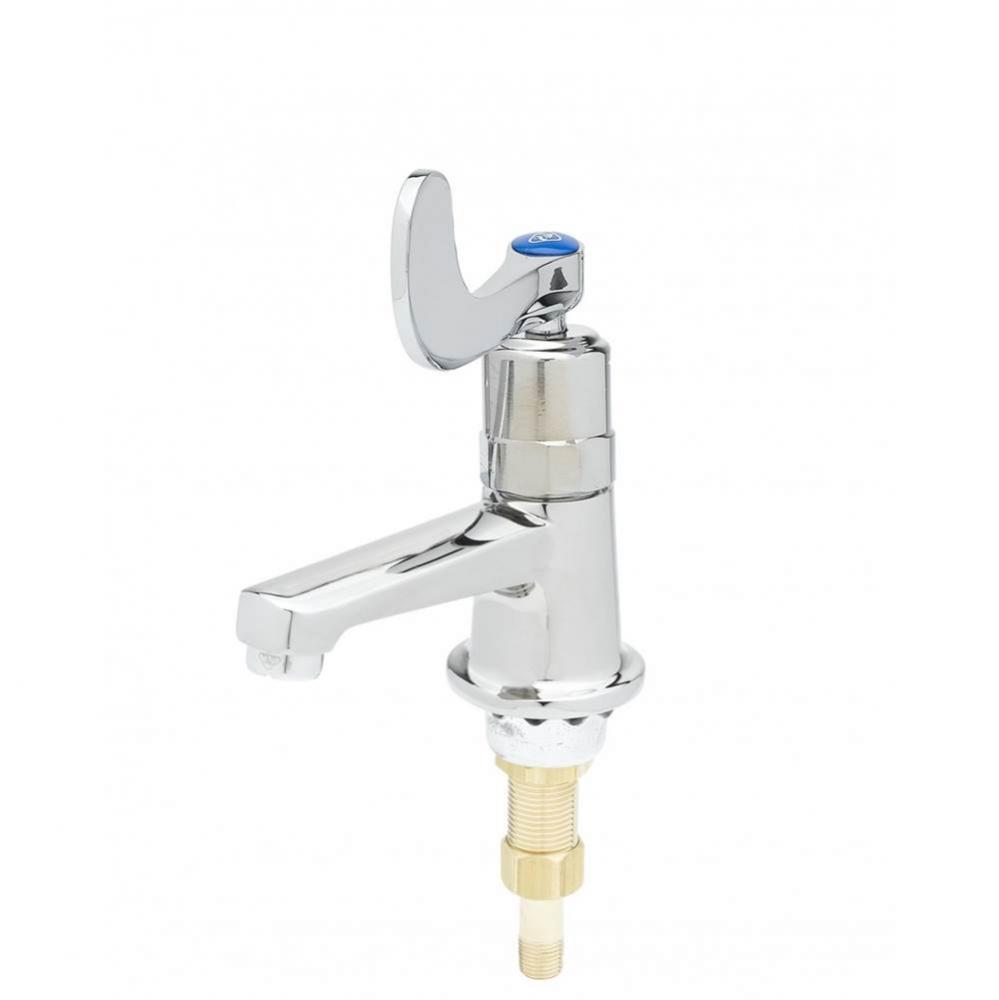 Sill Faucet, Wrist-Action Metering Cartridge, 4'' Wrist Handle, 2.2 GPM Aerator
