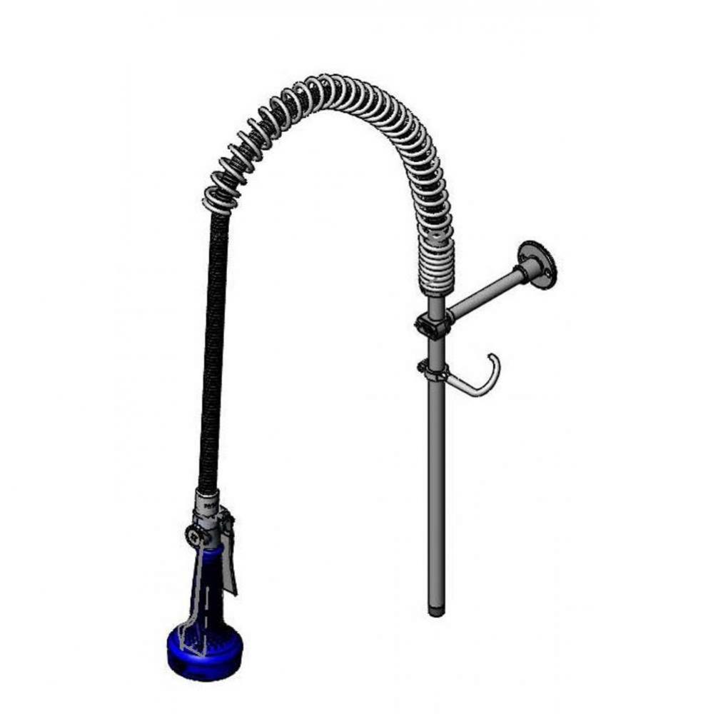 Pre-Rinse Asm, 44'' SS Flex Hose, 1.07 GPM JeTSpray Valve, 18'' Riser & 6&