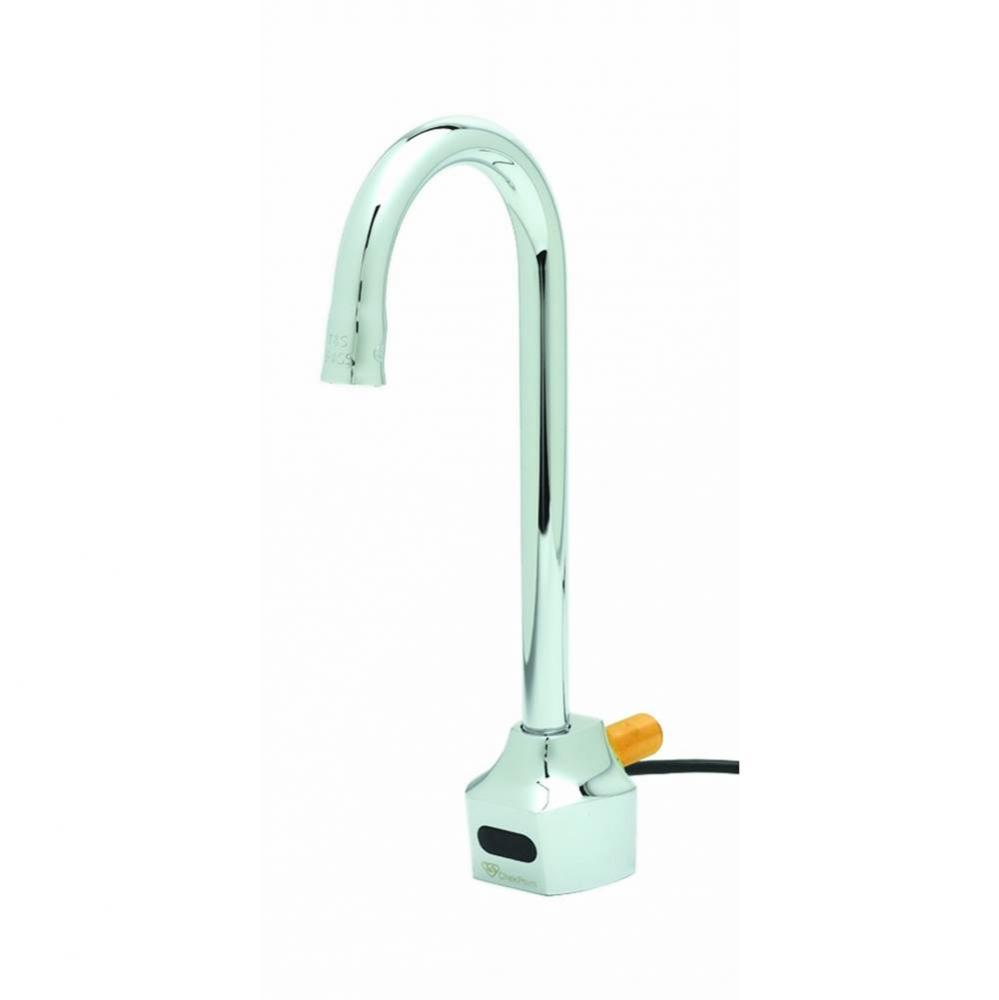 EC-3101 ChekPoint Electronic Faucet, 120XP Rigid Plain-End Gooseneck, 1.0 GPM Flow Control