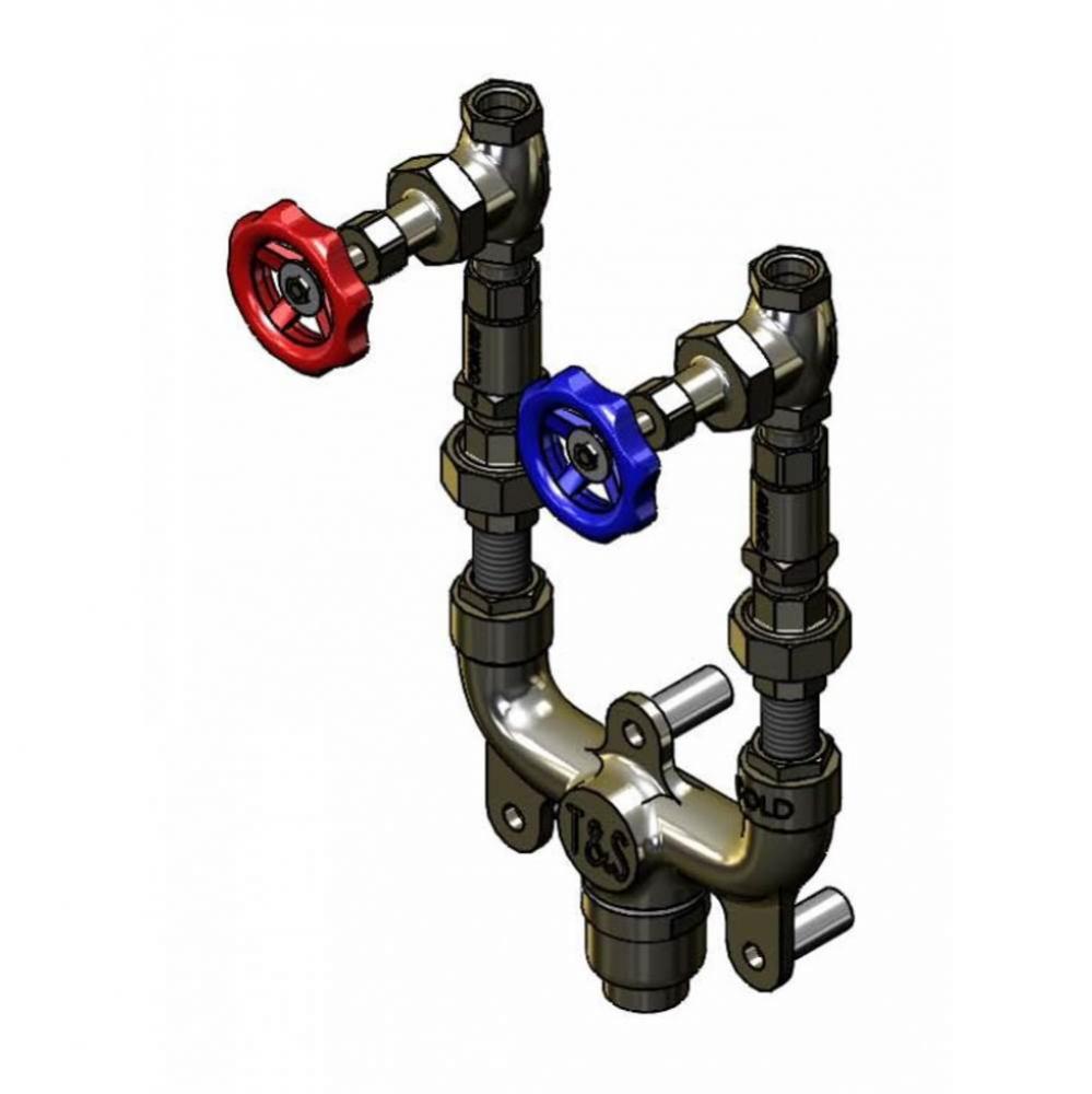 Mix Valve 1/2'' Chrome Plated