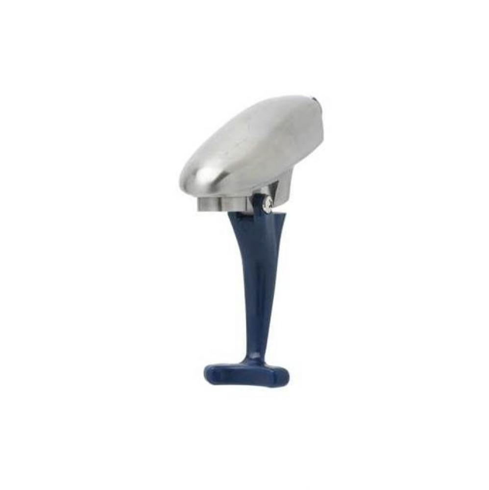 Wall Mount Stainless Steel Glass Filler, Push Back Design, SS VR Self-Closing Arm, Less Wall Flang