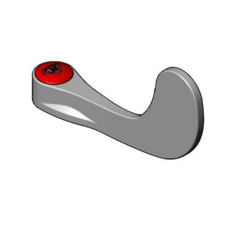 4'' Stainless Steel Wrist Action Handle with Red Index & Screw