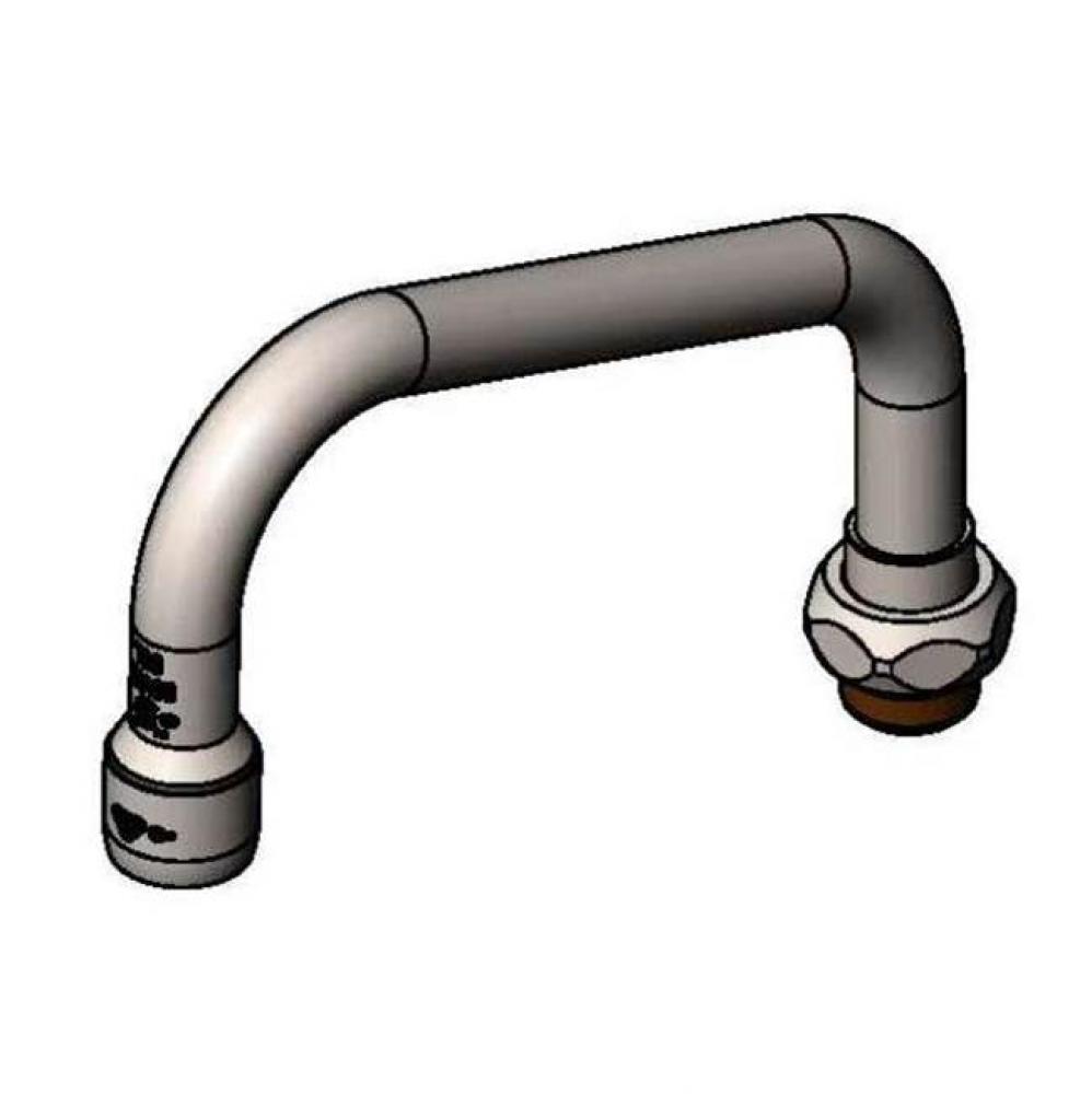 6'' Stainless Steel Swing Nozzle with 2.2 GPM EverSteel Aerator