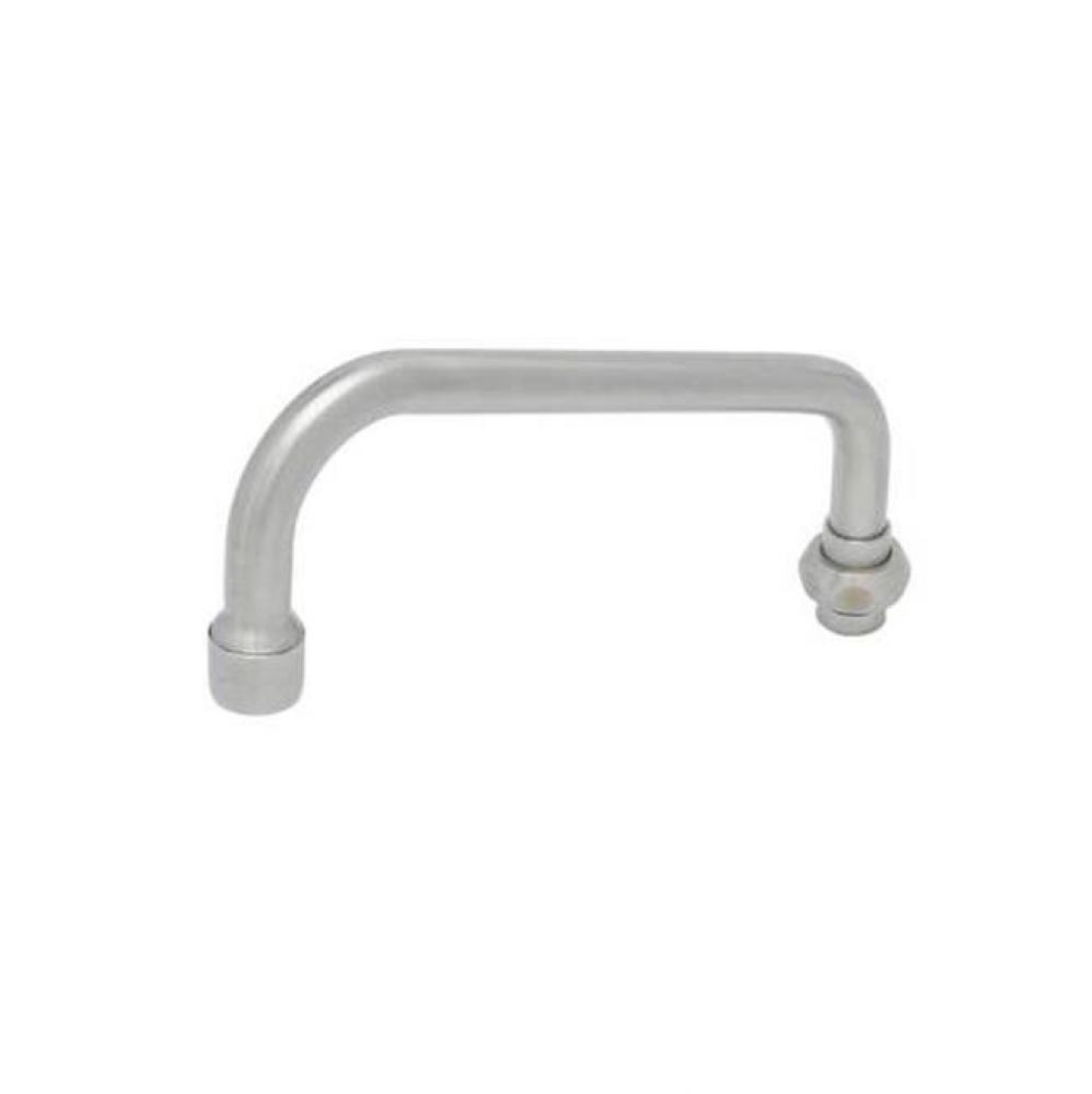 Stainless Steel 8'' Swing Nozzle w/ Stream Regulator Outlet