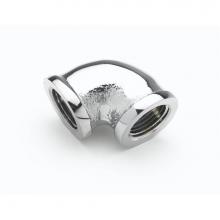 T&S Brass 001355-40 - Elbow, 3/8'' NPT Female x Female, Chrome-