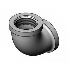 T&S Brass 001357-40 - Elbow, Cast Round, 1/2'' NPT Female x Fem