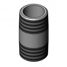 T&S Brass 001509-40 - Nipple, 1/2'' NPT x 1-1/2'' Long (Chrome-P