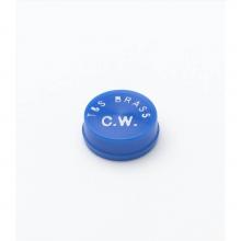 T&S Brass 001686-45 - Snap-In Index, Medium Blue, Cold Water C