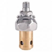 T&S Brass 006478-40NS - Spindle Assembly, Quarter-Turn Eterna w/ Spring Check, CWS Escutcheon Bonnet, RTC (Hot),