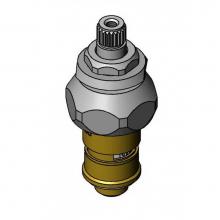 T&S Brass 011617-25NS - Quarter-Turn Cerama Cartridge w/ Check Valve & Escutcheon Bonnet, LTC (Cold) 079S
