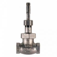 T&S Brass 011927-25 - 1/2'' NPT Globe Valve w/ Handle Adapter,