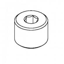 T&S Brass 014554-25 - 7/8-20UN Close Nipple, Rough Chrome Fini