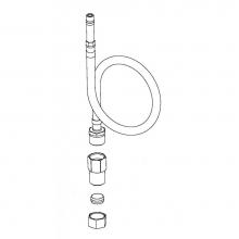 T&S Brass 016068-25 - European 15mm Flex Connector w/ Check Va