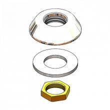 T&S Brass 016783-40 - Adjustable Deck Flange Assembly for Glas