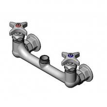 T&S Brass 017963-40 - 8'' Wall Mount Faucet w/ Check-Valve Cera