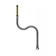 T&S Brass 019062-45 - Flex Connector Hose, M10x1 Male x 3/8'' N