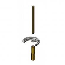 T&S Brass 019116-45 - Single Post Mounting Kit: 1/4-20UN Threa