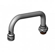 T&S Brass 059X-A12 - Swing Nozzle w/ 1.2 GPM Aerator, 6'' Long