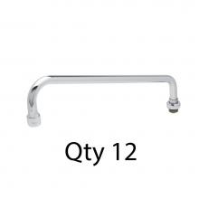 T&S Brass 063XM - Swing Nozzle, 14'' Length, 5'' Clearance (Qty. 12)