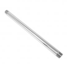 T&S Brass 079X - Riser, 3/8'' NPT x 10'' Long (Chrome-Plate