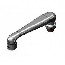 T&S Brass 0CS6-V05 - 6'' Cast Spout w/ VR 0.5 GPM Non-Aerated