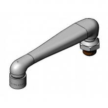 T&S Brass 0CS6-V22 - 6'' Swivel Cast Spout w/ 2.2 GPM VR Aerat