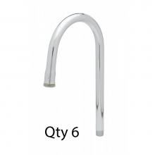 T&S Brass 120XM - Rigid Gooseneck, 5-1/2'' Spread, 10-1/4''