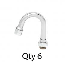 T&S Brass 131XM - Swivel Gooseneck, 2-13/16'' Spread, 4-3/4