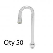 T&S Brass 132XM50 - Swivel Gooseneck, 2-3/4'' Spread, 9-1/16''