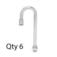 T&S Brass 132XM - Swivel Gooseneck, 2-3/4'' Spread, 9-1/16''