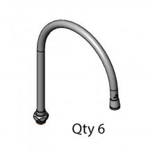 T&S Brass 135XM - Swivel Gooseneck, 8-3/4'' Spread, 12-1/16