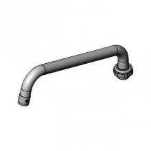 T&S Brass 5SP-10-F15 - Swing Nozzle, 10 1/8'' Length, 3/4-27UN 1.5 Aerator