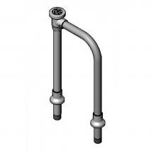 T&S Brass B-0458 - Elevated Vacuum Breaker Assembly (3/4'' NPT) w/ Adjustable Slip Flanges, 8'' C