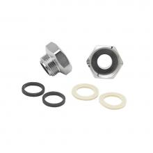 T&S Brass B-0469 - Wall Mount Adapter Kit for T&S Faucet to Krowne Inlet Flanges (Silver Series)