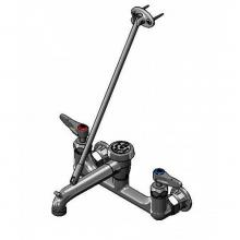 T&S Brass B-0665-CR-POL - Service Sink, Cerama Cartridges w/ Check Valves, Lever Handles, Polished Chrome