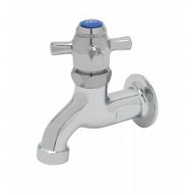 T&S Brass B-0706 - Sill Faucet, Self-Closing, 1/2'' NPT Female Inlet, Plain-End Outlet