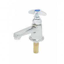 T&S Brass B-0710-WS - Single Temp Basin Faucet, 4'' Integral Spout with 1.5 GPM Aerator, 4-Arm Handle