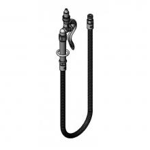 T&S Brass B-1411 - Spray Assembly, 3' Stainless Steel Hose with Quick Disconnect Jet Spray Head