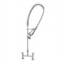 T&S Brass B-2277 - Pre-Rinse Unit, B-0970-FEZ VB, B-0107 Spray Valve, Inlet Supply Nipples, 12'' Wall Brack