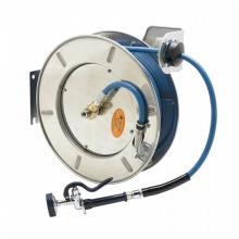 T&S Brass B-7142-01 - Hose Reel, Open, Stainless Steel, 3/8'' ID x 50' Hose, EB-0107 Spray Valve