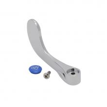 T&S Brass B-WH4C-NS - 4'' Wrist-Action Handle & Cold Index & Screw