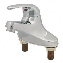 T&S Brass BA-2711-VF05 - Single Lever Faucet, 4'' Centerset, 0.5 GPM VR Spray Device (Buy American Act)