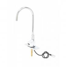 T&S Brass EC-3100-5XP15T4 - EC-3100-LN ChekPoint Electronic Faucet, XP Gooseneck, 1.5 GPM / 5.7 LPM Flow Control, EC-TMV, and