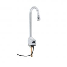 T&S Brass EC-3100-VF05THG - ChekPoint Sensor Faucet, BDE, Single Hole Deck Mt, Gooseneck, VR 0.5 GPM, TMV, LFHG