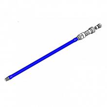 T&S Brass HW-4B-48VB - Water Hose, 3/8'' NPT x 48'' Long, Quick-Disconnect & Vacuum Breaker