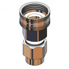 T&S Brass PG-0001 - Pet Grooming Adapter for 3/4'' Garden Hose Threads