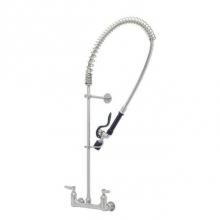 T&S Brass S-0133-BJ - Stainless Steel EasyInstall Pre-Rinse, 8'' Wall Mount, S-0107-J, Wall Bracket