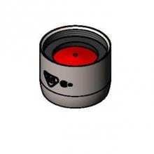 T&S Brass S-0199-01 - 2.2 GPM Aerator, 55/64-27UN Female Threads (SS PVD Housing)