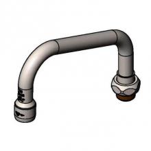 T&S Brass S059X-A22 - 6'' Stainless Steel Swing Nozzle with 2.2 GPM EverSteel Aerator